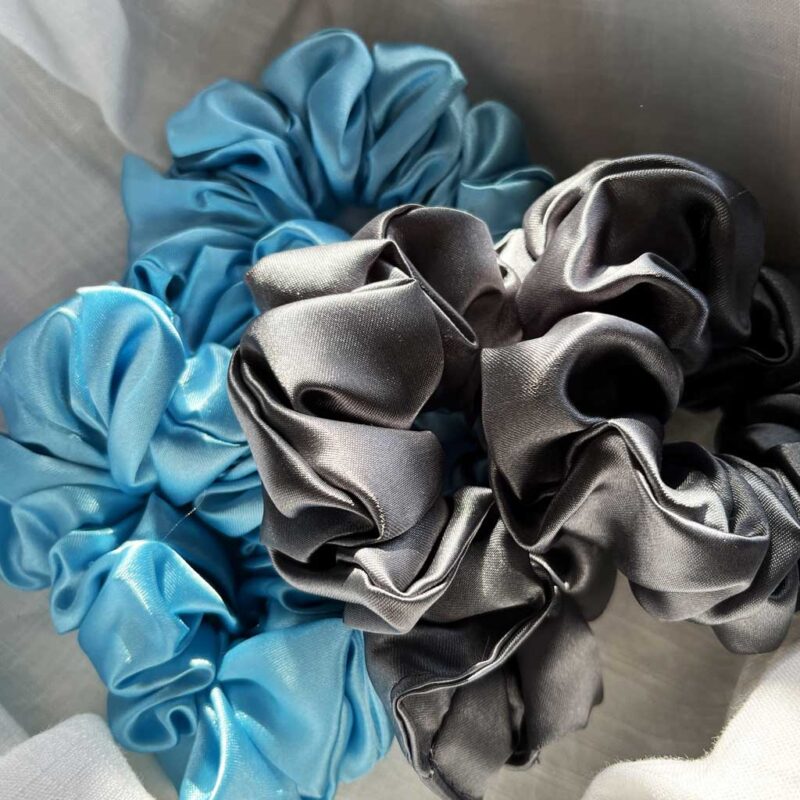 satin scrunchies